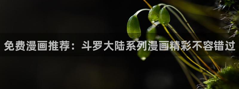 漫漫漫画在线观看免费版完整51漫画：免费漫画推荐：斗罗大陆系列漫画精彩不容错过